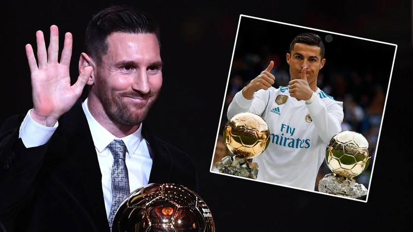 Messi has won 7 Golden Balls, Ronaldo has won 5 times.  Photo: GETTY.  photo 2
