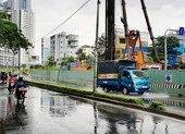 Đường Nguyễn Hữu Cảnh kẹt cứng vào giờ cao điểm ảnh 8 Vướng biệt thự cổ, dự án đường Nguyễn Hữu Cảnh chậm 5 tháng