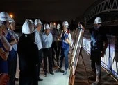 TP.HCM chấp thuận cho metro số 1 vừa thi công, vừa điều chỉnh thủ tục ảnh 2 Bộ Kế hoạch và Đầu tư kiểm tra tiến độ tuyến metro số 1