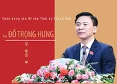 Bộ Chính trị chuẩn y Bí thư Tỉnh ủy Thanh Hóa ảnh 2 Chân dung ông Đỗ Trọng Hưng - tân Bí thư Tỉnh ủy Thanh Hóa