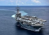 Khả năng liên minh AUKUS kéo Trung Quốc vào cuộc đua chống tàu ngầm ảnh 3 Nhóm tàu sân bay Mỹ Ronald Reagan trở lại Biển Đông sau gần 3 tháng ở Trung Đông
