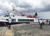 Phòng dịch COVID-19: Được đi mua hàng ở những nơi đâu? ảnh 2 2 tàu thủy cao tốc đang chở hàng thiết yếu từ Tiền Giang về TP.HCM