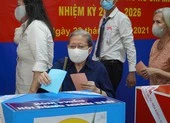 TP.HCM: Bệnh nhân COVID-19, người cách ly với niềm vui bầu cử ảnh 14 Cử tri quận 1: ‘Đây là kỳ bầu cử đặc biệt’