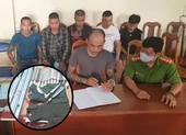 Thu lợi bất chính hơn 500 triệu đồng bằng cho vay lãi nặng ảnh 2 Video: Nhóm cho vay lãi nặng có cả súng, áo giáp