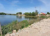 Cá sấu 'đi lạc' ở hồ Vũng Tàu: 15 phút nổi lên 3 lần ảnh 1 Vây bắt cá sấu trong hồ nước ở Vũng Tàu