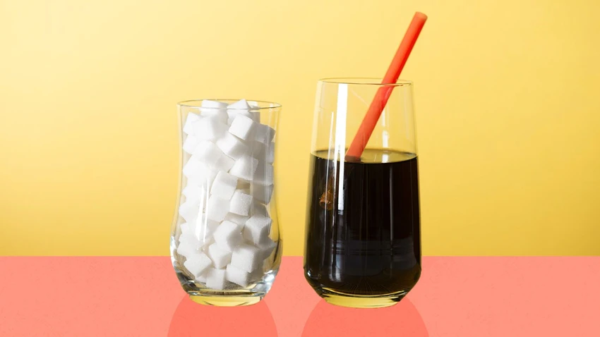 Uống quá nhiều đồ uống có đường có thể làm tăng tình trạng căng thẳng. Ảnh: iStock ảnh 1