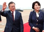 Triều Tiên cảnh báo Hàn Quốc có thể gánh 'hậu quả thảm khốc' ảnh 2 Lãnh đạo Hàn - Triều cùng thăm đỉnh núi thiêng