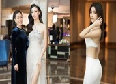 Mr Đàm lạc giữa dàn người đẹp ở Miss World Vietnam 2021 ảnh 12 Đỗ Mỹ Linh khoe lưng trần đọ sắc cùng dàn hậu