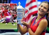 Clip Medvedev hủy diệt giấc mơ 'ăn 4' của Djokovic ảnh 2 Cú đúp của Ronaldo lu mờ trước nhà vô địch tuổi teen nước Anh