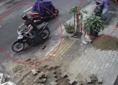 Camera ghi cảnh kẻ trộm xe máy vung tay hành hung nạn nhân ảnh 3 Video: Kẻ gian trộm xe máy trong 6 giây tại quận 7