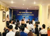 Thi hành pháp luật lên ngang tầm xây dựng pháp luật ảnh 3 Sở Tư pháp TP.HCM tổ chức hội nghị giao ban tư pháp