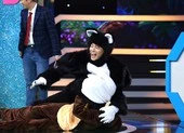 Khắc Minh, Ngọc Xuyên hóa vợ chồng thằn lằn trong gameshow ảnh 5 Minh Xù bất lực nhìn Võ Tấn Phát rượt đánh Hữu Đằng?