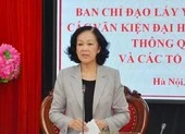 Tổng Bí thư, Chủ tịch nước làm việc với Đảng ủy Công an TW ảnh 3 Từ 15-10, lấy ý kiến góp ý dự thảo văn kiện Đại hội Đảng