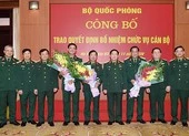 Thăng quân hàm cấp tướng cho Trưởng ban Cơ yếu Chính phủ ảnh 1 Bộ Quốc phòng trao quyết định bổ nhiệm 2 tân Thứ trưởng