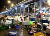 Vẫn còn 20 chợ ở TP.HCM 'cửa đóng then cài' ảnh 1 Chợ đầu mối Bình Điền hoạt động trở lại