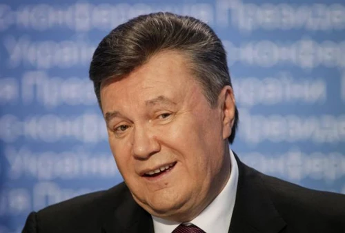 Tổng thống bị phế truất của Ukraine Viktor Yanukovych. Ảnh: Reuters ảnh 1 yanukovich1-6792-1393336421.jpg