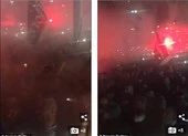 Hi hữu: Trận đấu suýt hoãn vì trọng tài bổ nhào xuống đất ảnh 4 Hi hữu: CĐV Juventus và Napoli lao vào… ôm nhau thắm thiết