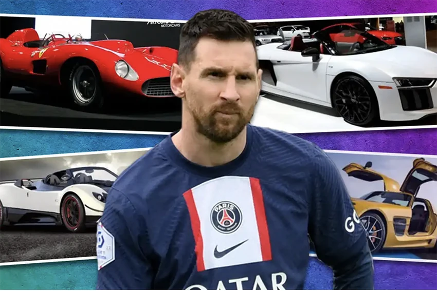 Lionel Messi owns a huge supercar collection. PHOTO: SUN SPORTS photo 2