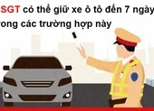 Thị trường thuê xe ô tô tự lái trầm lắng dịp lễ 30-4 và 1-5 ảnh 2 CSGT có thể giữ xe ô tô đến 7 ngày trong các trường hợp này