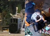 Rộ nạn trộm loa kẹo kéo tại TP.HCM ảnh 3 Karaoke vang trời ở các quán nhậu tại TP.HCM