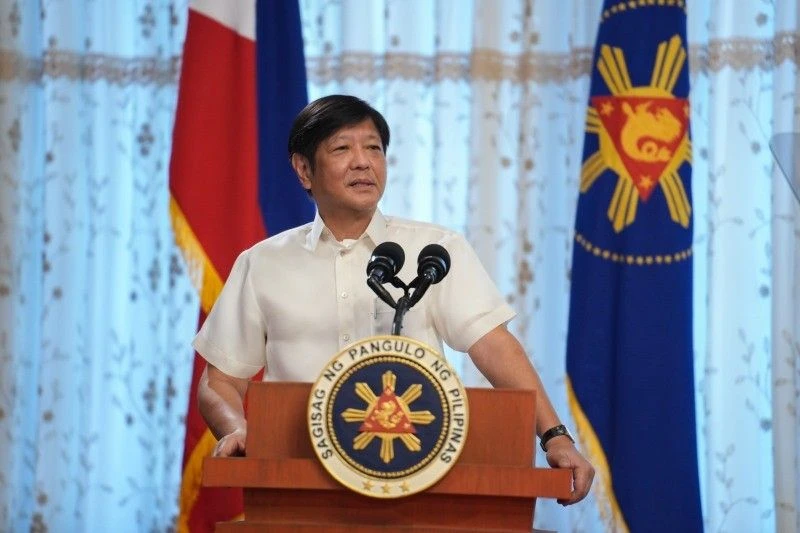 Tổng thống Philippines Ferdinand Marcos Jr. Ảnh: PHILSTAR ảnh 1 Tổng thống Philippines: Manila bảo vệ lãnh thổ, không tìm kiếm rắc rối ở Biển Đông