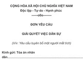 Điều kiện để tòa tuyên bố vợ đại gia Minh 'nhựa' mất tích ảnh 2 Đại gia Minh Nhựa yêu cầu tòa tuyên bố 'vợ mất tích theo luật'