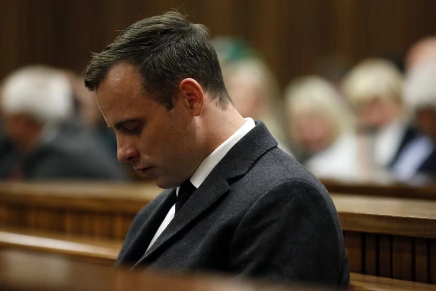 (PLO)- From a widely admired sports hero, Paralympic champion Oscar Pistorius became a murderer when he murdered his girlfriend on Valentine's Day.
