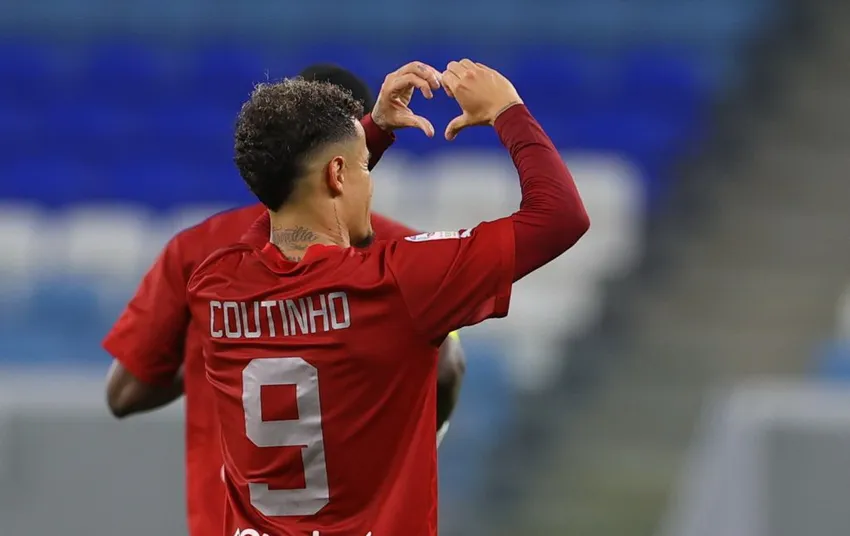 Coutinho still played well in Qatar, but his playing time was not as expected, making him unhappy. Photo: GETTY.