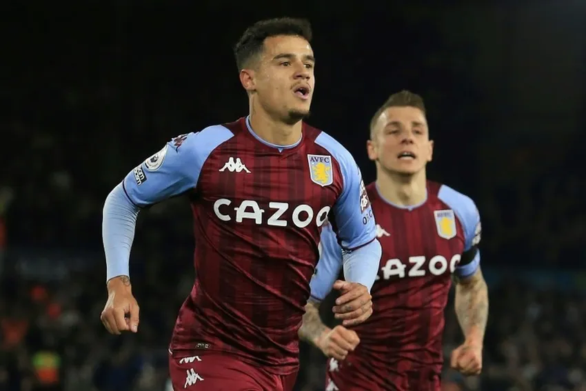 Aston Villa forgot Coutinho, forcing him to find a new home. Photo: GETTY.
