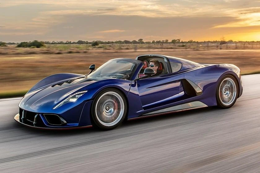 Hennessey Venom F5 Roadster. Ảnh: Carbuzz.