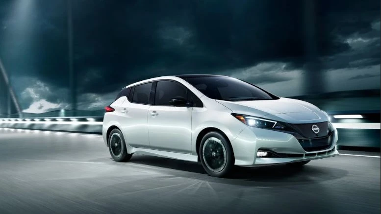 Đây là xe điện có thể cung cấp năng lượng hai chiều. Ảnh: Nissan. Đây là những xe điện có sạc hai chiều.JPG