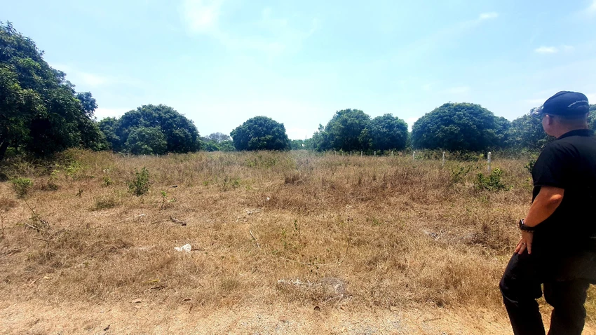Lô đất gần hai năm không được giải quyết hồ sơ tách thửa, chuyển nhượng. Ảnh: HH hồ sơ đất