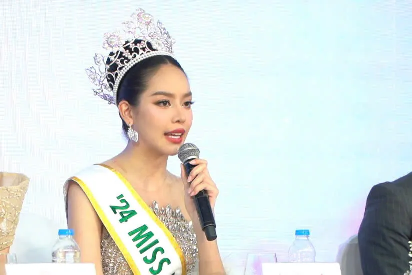 Hoa hậu Thanh Thủy chia sẻ tại họp báo. hoa-hau-thanh-thuy11.jpg