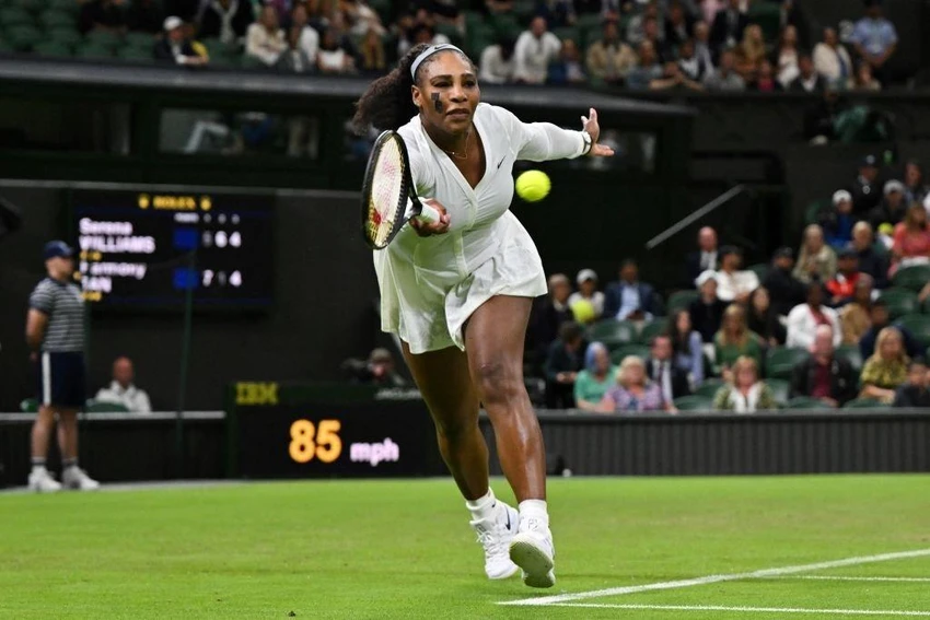 Having won 6 Wimbledon championships, the 40-year-old tennis player is struggling again in the 2022 season. Photo: GETTY