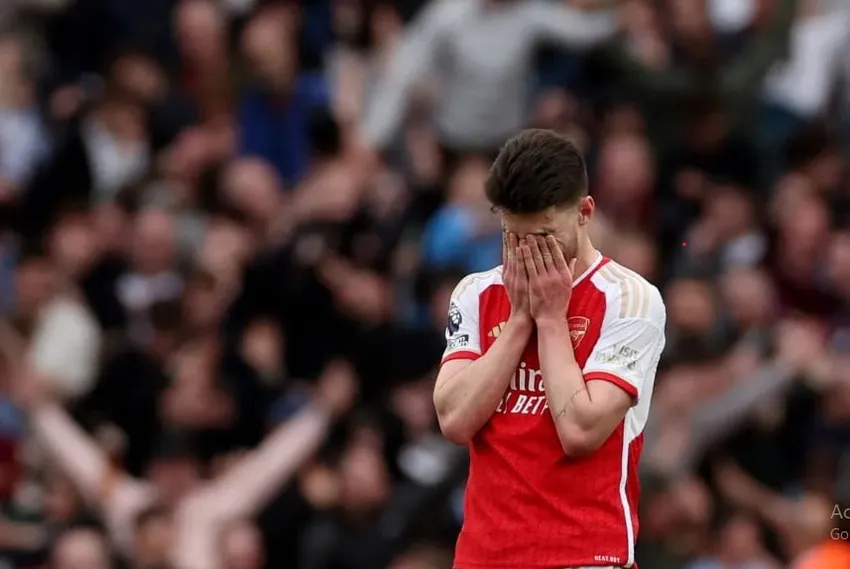 Arsenal is facing the risk of nothing this season. Photo: Getty