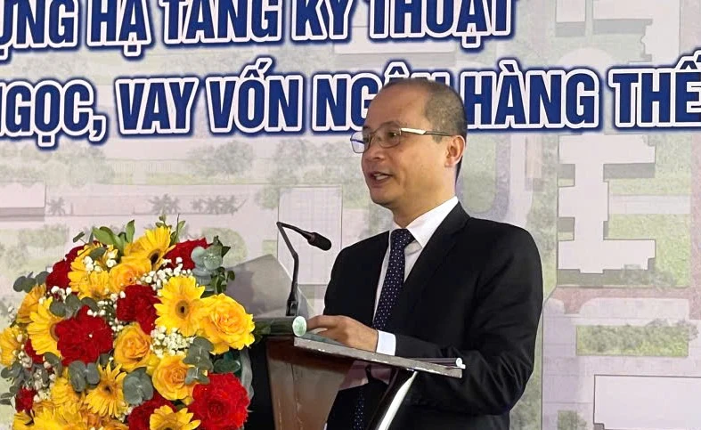 Tiến sĩ Nguyễn Hiệp, Giám đốc Ban Quản lý dự án ODA - ĐH Đà Nẵng. Ảnh: TẤN VIỆT làng đại học đà nẵng