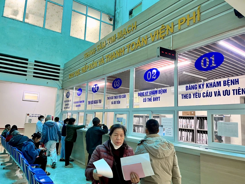 Thời tiết chuyển lạnh, nhiệt độ giảm sâu khiến các biến chứng của bệnh tim mạch gia tăng. Ảnh: TT bệnh tim mạch