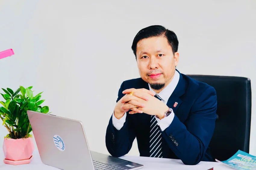 ThS Bùi Gia Huân, Trưởng phòng Công tác sinh viên - Học viện Phụ nữ Việt Nam. Ảnh: NVCC chọn trường hay chọn ngành q.JPG