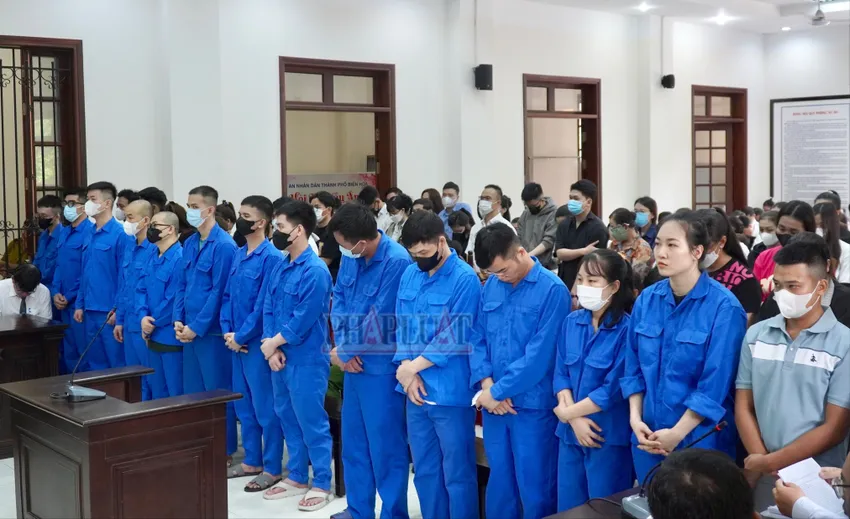 Tất cả 87 bị cáo có mặt tại toà. thuê diễn viên 1.jpg