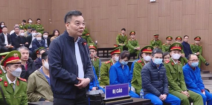 Ông Chu Ngọc Anh tại phiên tòa. Ảnh: CTV Chu Ngọc Anh