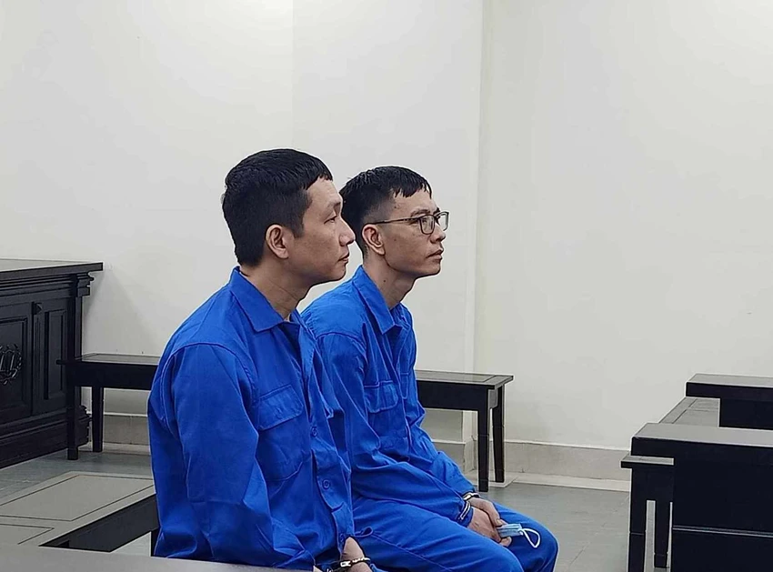 Hai bị cáo đã bán 16 ô đất ở dự án nhà ở cán bộ chiến sỹ của Tổng cục V. Ảnh: CTV Phó giám đốc bán đất dự án Tổng cục V.jpg