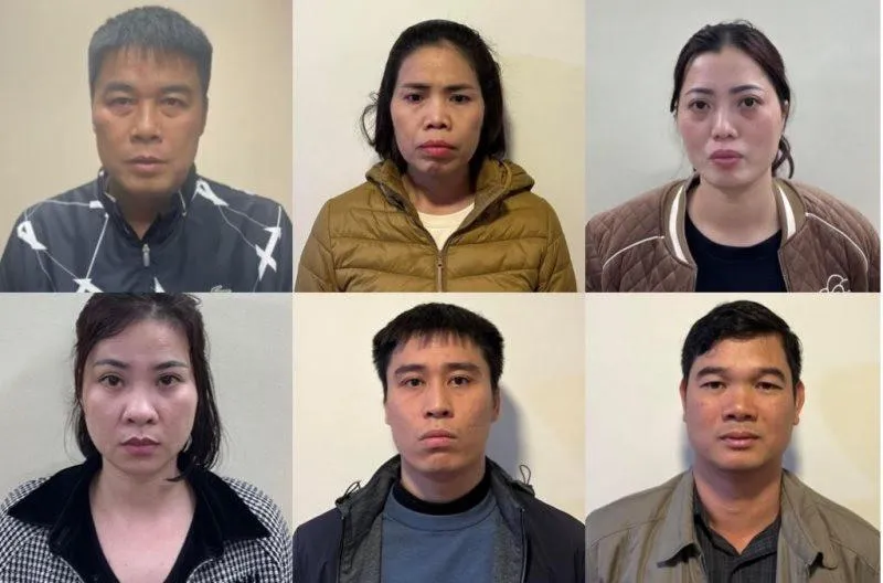 Một số bị can trong vụ án Tập đoàn Phúc Sơn bị can.jpeg