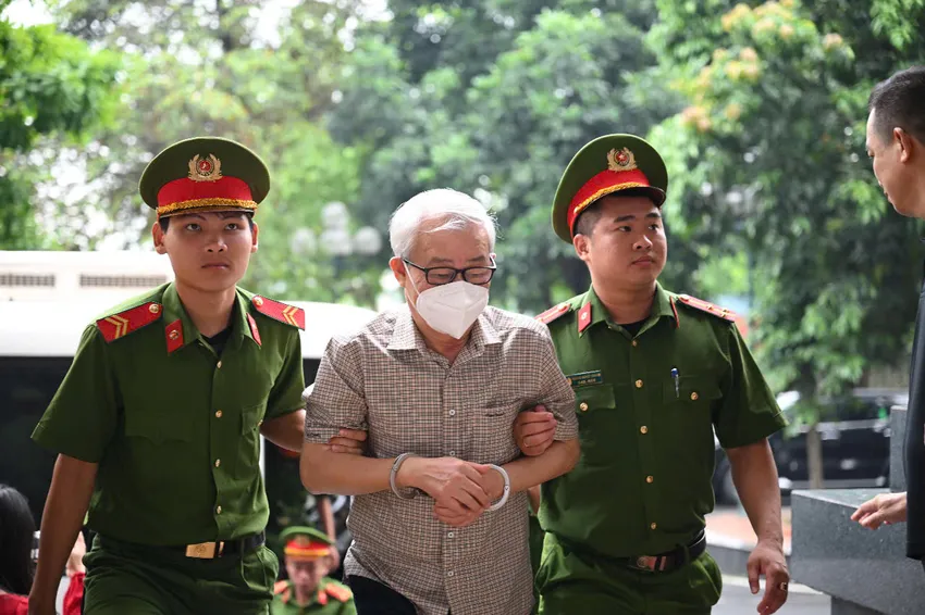 Bị cáo Trần Đắc Sinh. Ảnh: Hoàng Huy Trịnh văn Quyết Trần Đắc Sinh.jpg