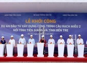 Cần Thơ: Nhiều dự án giao thông trọng điểm sắp khởi công ảnh 2 Cầu Rạch Miễu 2 thúc đẩy phát triển các tỉnh duyên hải phía đông ĐBSCL