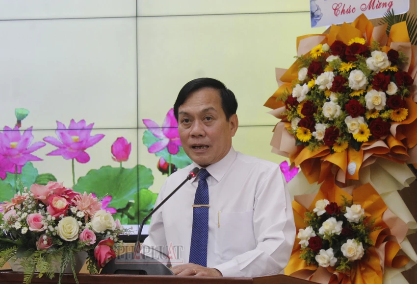 Phó Chủ tịch UBND TP Cần Thơ Nguyễn Ngọc Hè, phát biểu tại hội nghị. Ảnh: NHẪN NAM Phó Chủ tịch UBND TP Cần Thơ Nguyễn Ngọc Hè.