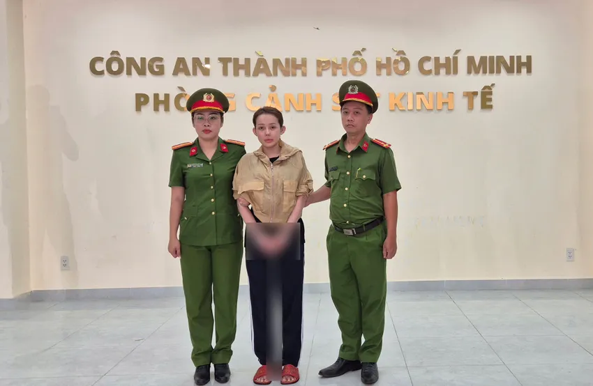 Công an TP.HCM đã khởi tố, bắt giam Ngân để điều tra