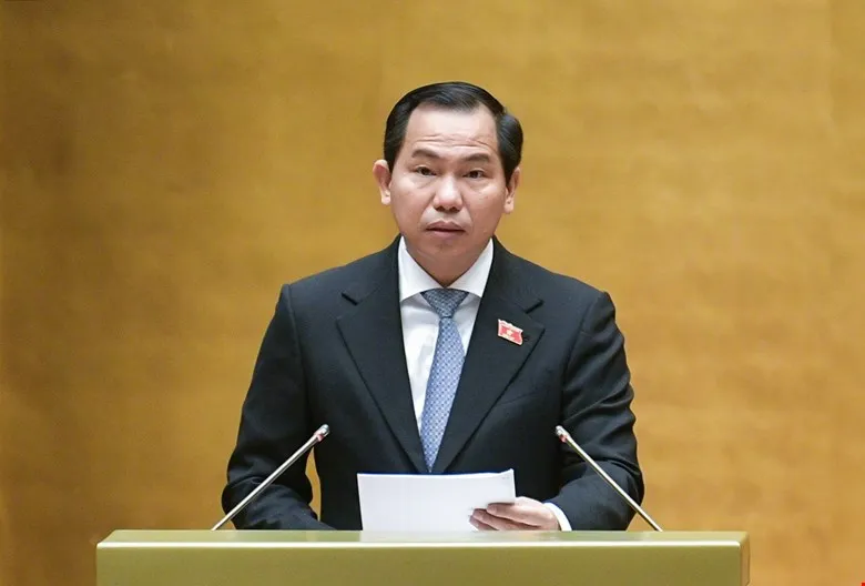 Chủ nhiệm Ủy ban Tài chính Ngân sách của Quốc hội Lê Quang Mạnh. Thiếu vật liệu san nền, Quốc hội yêu cầu xử lý nghiêm trường hợp đầu cơ mỏ cát