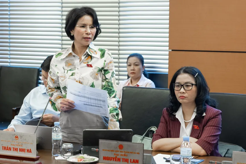 Đại biểu Trần Thị Nhị Hà, Phó Chủ nhiệm Ủy ban Dân nguyện và Giám sát của Quốc hội. Ảnh: Quang Vinh tran-thi-nhi-ha.jpg