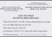 Quy trình thu hồi CMND sau khi cấp thẻ CCCD gắn chíp điện tử ảnh 2 Bộ Công an quy định về cấp giấy xác nhận số CMND
