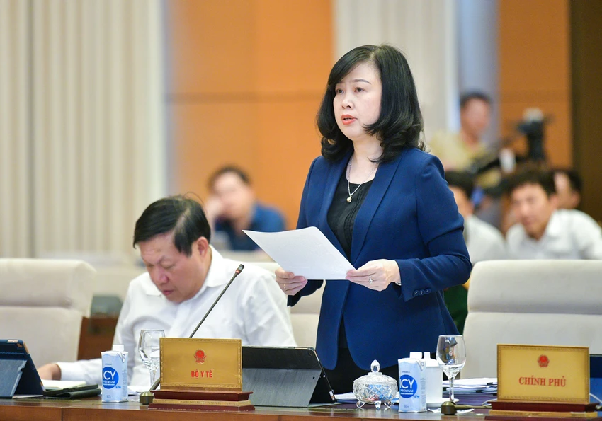 Bộ trưởng Y tế Đào Hồng Lan. Ảnh: NGHĨA ĐỨC Bo-truong-Y-te-Dao-Hong-Lan.jpeg